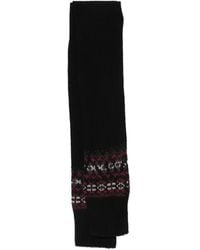 Yohji Yamamoto - Fair Isle Knit Scarf - Lyst