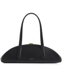 Mugler - Lua Leather Shoulder Bag - Lyst