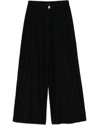 Emporio Armani - Wide-Leg Trousers - Lyst