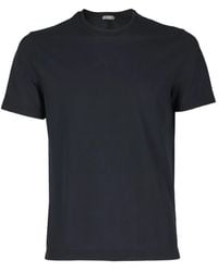 Zanone - Crew-Neck T-Shirt - Lyst