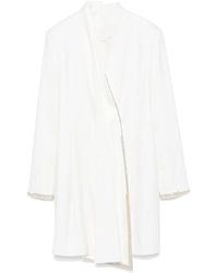 Genny - Rhinestone-Embellished Mini Dress - Lyst
