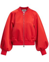 Essentiel Antwerp - Kyro Raglan-Sleeve Bomber Jacket - Lyst
