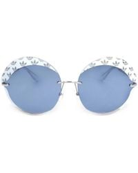 adidas - Round-Frame Sunglasses - Lyst