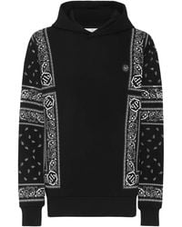 Philipp Plein - Paisley-Print Hoodie - Lyst