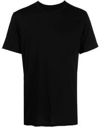 Uma Wang Finished-edge Cotton T-shirt - Black