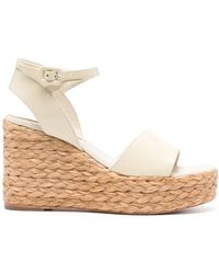 Paloma Barceló - Riu 95Mm Leather Espadrilles - Lyst