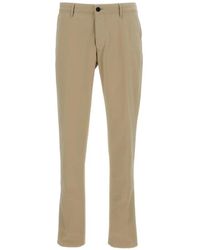 Incotex - Straight-Leg Cotton Trousers - Lyst