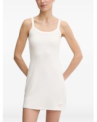 Guess - Stella Ribbed-Knit Scoop-Neck Mini Dress - Lyst