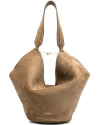 KHAITE - レザーショルダーバッグ - Lyst