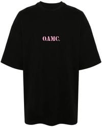 OAMC - Logo-Print Cotton T-Shirt - Lyst