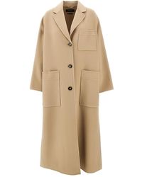Weekend by Maxmara - Button Fastening Parka Coat - Lyst