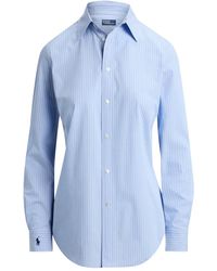 Polo Ralph Lauren - End-On-End Stretch Slim Fit Cotton Shirt - Lyst
