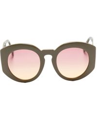 Andy Wolf - Round-Frame Sunglasses - Lyst