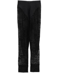 VAQUERA - Floral-Lace Trousers - Lyst
