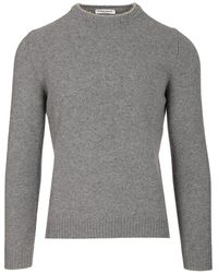 Al Duca d'Aosta - Ribbed-Trim Jumper - Lyst