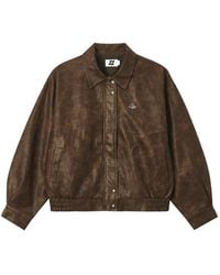 Izzue - Chaqueta Oversize Con Placa Del Logo - Lyst