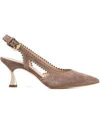 Casadei 75mm Slingback-Pumps - Mehrfarbig