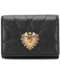 Dolce & Gabbana - Small Devotion Continental Wallet - Lyst