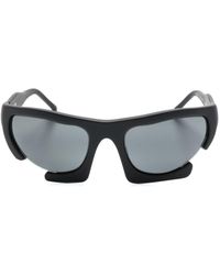 HELIOT EMIL - Axially Biker-frame Sunglasses - Lyst