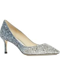 Jimmy Choo - Romy Pumps im Glitter-Look 60mm - Lyst