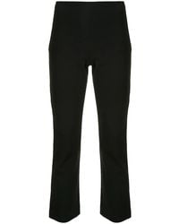 Vince - High-Waisted Cropped Trousers - Lyst