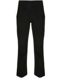 Vince - High-Waisted Cropped Trousers - Lyst