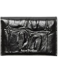 Acne Studios - Folded Leather Wallet - Lyst