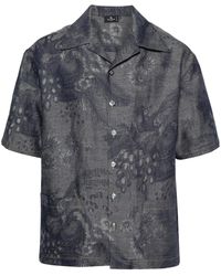 Etro - Patterned Jacquard Shirt For - Lyst
