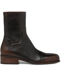 Marsèll - Bottines Gnocco En Cuir Bruni - Lyst