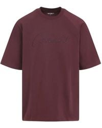 Carhartt - S/S Ray T-Shirt mit Raglanärmeln - Lyst