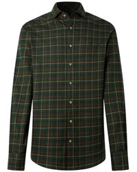 Hackett - Kariertes Hemd - Lyst