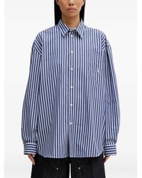 Sporty & Rich - Striped Chest-Pocket Shirt - Lyst