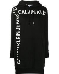 Calvin Klein Vestito con stampa - Nero