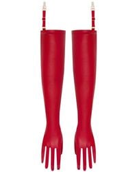 Scandale - Inspiration Divine Leather Opera Gloves - Lyst