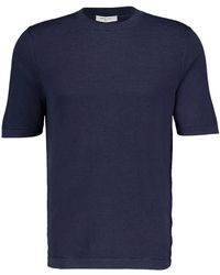 Boglioli - Crew-Neck Silk-Cotton Blend T-Shirt - Lyst