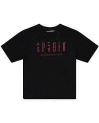 Sp5der - Logo-Print T-Shirt - Lyst