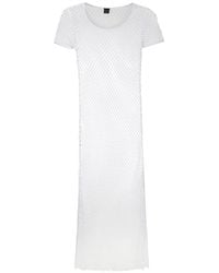 Amir Slama - Slits Midi Beach Dress - Lyst
