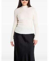 Samsøe & Samsøe - High-Neck T-Shirt - Lyst