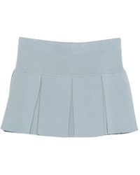 P.A.R.O.S.H. - Gonna Pleated Mini Skirt - Lyst