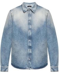 Amiri - Essential Cotton Button-Up Shirt - Lyst