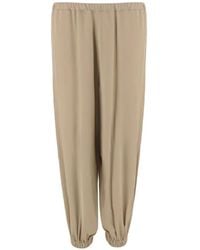 Frankie Shop - Isola Tapered-Ankle Balloon Trousers - Lyst