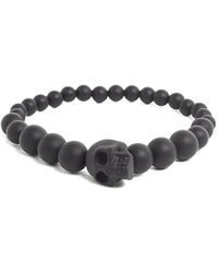 McQueen - Skull Ball Bracelet - Lyst
