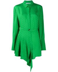 Off-White c/o Virgil Abloh - Asymmetrical Dress Green No Color - Lyst