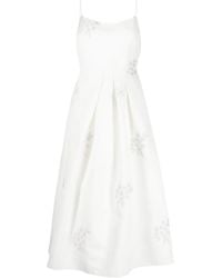 Sachin & Babi - Audra Floral-Embroidered Dress - Lyst