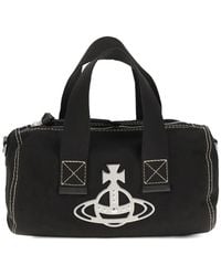 Vivienne Westwood - Paul Cylinder Orb-Plaque Tote Bag - Lyst