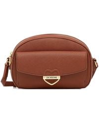 Love Moschino - Logo-Plaque Cross Body Bag - Lyst