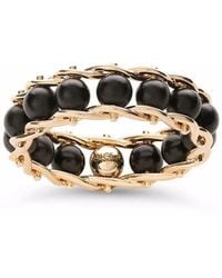Dolce & Gabbana - 18Kt Geelgouden Sicily Ring Met Jade - Lyst
