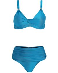 Lygia & Nanny - Triangel Bikini Met Gespsluiting - Lyst