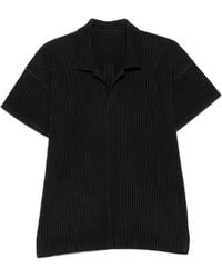 Homme Plissé Issey Miyake - Pleated Short-Sleeve T-Shirt - Lyst