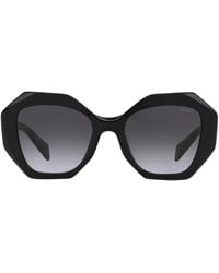 Prada - Occhiali Da Sole Oversize - Lyst